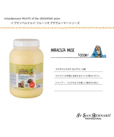 Iv San Bernard Fruits Mascara - Passion Fruit 3000ml | Best International Shipping for Hair Care - Buy Online on SooperMarket.com