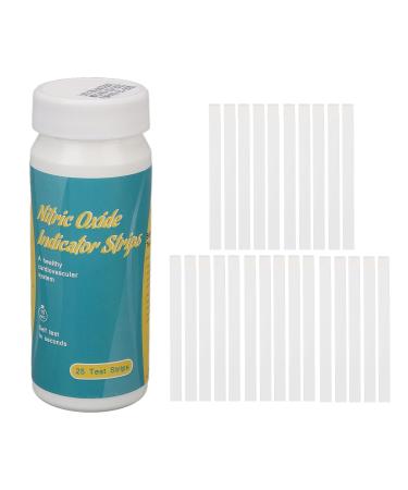 Nitric Oxide Test Strips 25 Strips Highly Accurate Body Nitric Oxide Test Strips Test Salivary Nitrite Levels for Health Care