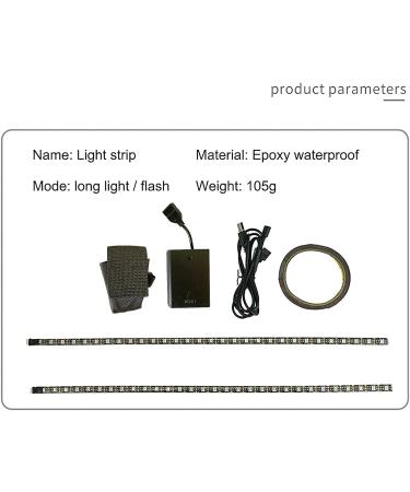 YHGSEE Electric Scooter LED Strip Light 2 Pack - Night Cycling Colorful Lamp for Xiaomi M365/pro & Ninebot/Mercane - Waterproof Safety Skateboard Accessory - Buy Online on SooperMarket.com