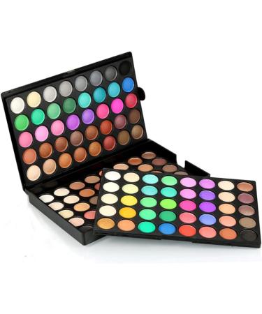 Eyeshadow Palettes Long Lasting Waterproof 120 Colors Highly Pigmented Concealer Palette Eye shadow - Buy Online on SooperMarket.com
