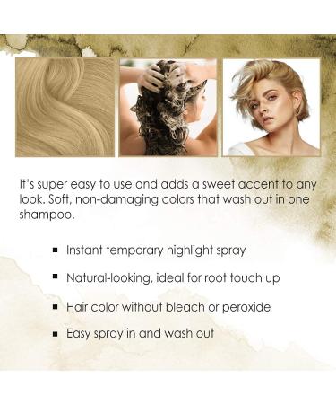 Punky Temporary Hair Highlight Spray Natural Blonde 3.5 oz x 2 Pack 3.5 Ounce (Pack of 2) Natural Blonde - Buy Online on SooperMarket.com