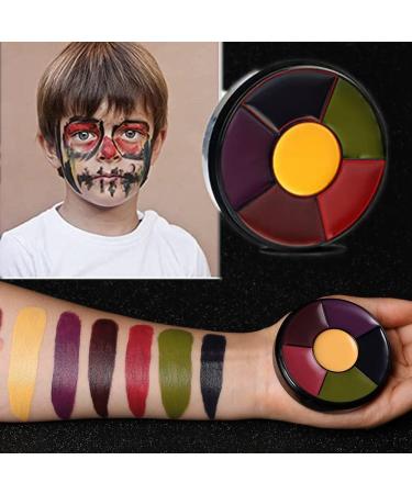 Go Ho Liquid Latex Bruise Colour Wheel & Fake Blood Kit for Halloween SFX Makeup - Includes Stage Blood, Gel & Sponges - Buy Online on SooperMarket.com