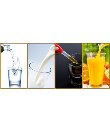 Yiasangly 5ml Liquid Droppers - 8 Pack Silicone and Plastic Pipettes for Kids Candy Molds - Buy Online on SooperMarket.com