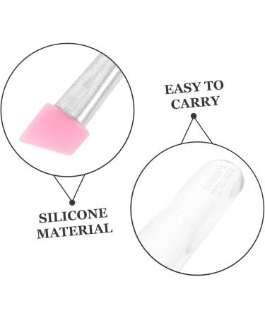 Baluue Perm Mascara Brush Lip Balm Applicator Cream Eyeshadow Brush Small Eyeshadow Brush Eye Cream Plastic - Buy Online on SooperMarket.com