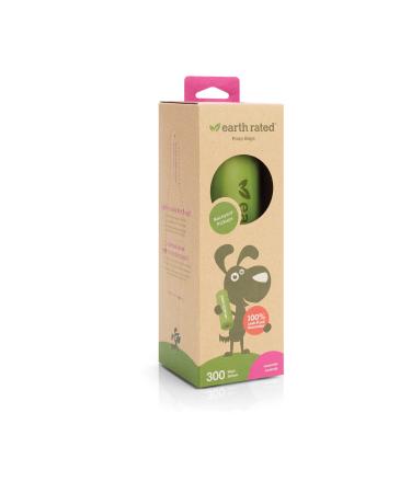Earth Rated Dog Waste Bags Lavender 300 Bags