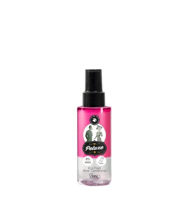 Petuxe Eco-Flash Pet Conditioner (Dogs and Cats) for All Breeds of Dogs and Cats Detangling Shine Effect 100 ml (Lady)