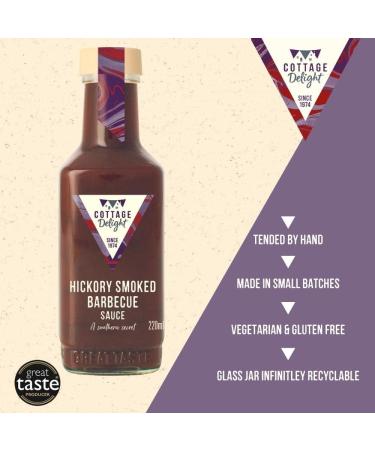 Cottage Delight Hickory Smoked Barbecue Sauce 220ml - Delicious and Flavorful BBQ Sauce - Buy Online on SooperMarket.com