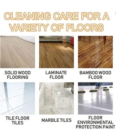 HOPASRISEE Multi-purpose Floor Cleaner Powerful Decontamination Floor Cleaner Hardwood Floor Cleaner Orange Multi Purpose Floor Cleaner for Wood Tile Floors Bathroom Kitchen Floor (2pcs) - Buy Online on SooperMarket.com