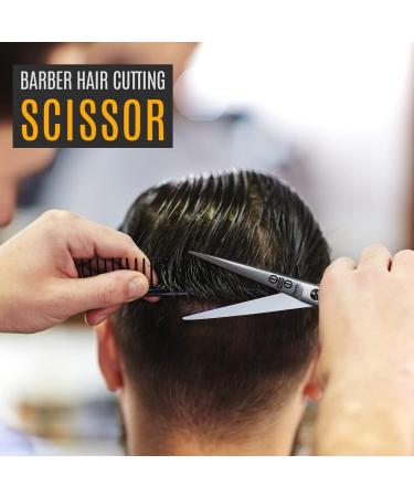 Elite Unity 6.5 Inch Hair Cutting Scissors Barber Shears - Professional Razor Edge Sharp Scissors for Barber Kit, Haircut, Trimming Men/Women - Salon & Home Use - Buy Online on SooperMarket.com