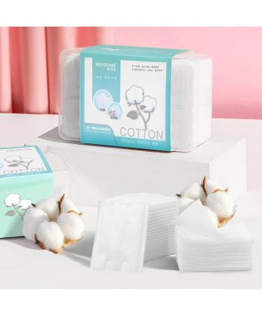 Buy Lint-Free Makeup Remover Cotton Pads - Soft Strong & Durable for Facial Lip Eye Makeup & Nail Polish Removal | International Shipping - Buy Online on SooperMarket.com