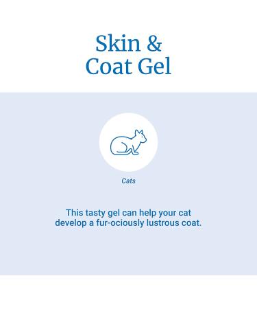 PetAg Skin and Coat Gel Supplement - Fatty Acids, Zinc, Vitamins A & E - 3.5 oz - 2 Pack - Buy Online on SooperMarket.com
