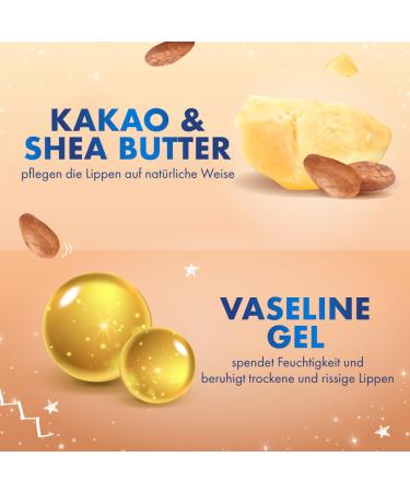Vaseline Lip Therapy Cocoa Butter | Tinted Lip Balm with Cocoa & Shea Butter | Hydrating 4.8g Lip Care - Buy Online on SooperMarket.com