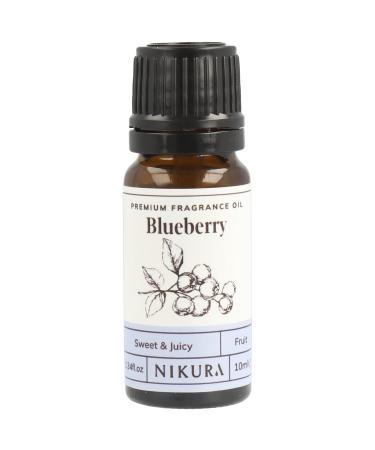 Nikura | BlackBerry Fragrance Oil - 10ml | Perfect for Soap Making Candle Making Wax Melts Diffuser | Great for use in Bath Bombs Perfume Oil Perfume Scents Potpourri | Vegan & UK Made