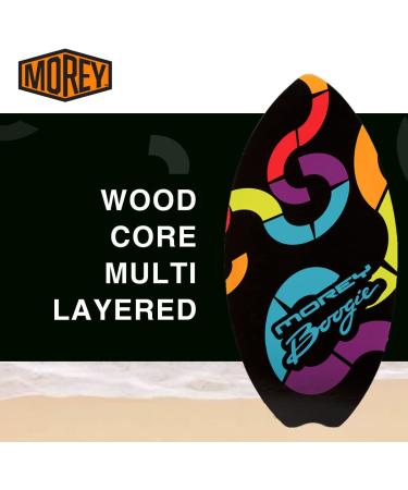 Morey 37.5 Wood Skimboard with Grip Pad - Ideal for Kids and Adults - Buy Online on SooperMarket.com