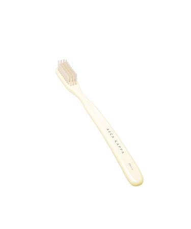 Acca Kappa Vintage White Toothbrush Hard Nylon White Hard Nylon