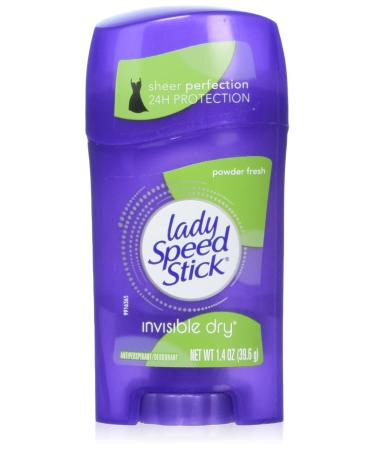 Lady Speed Stick Deodorant 1.4oz Powder Fresh Invisible Dry