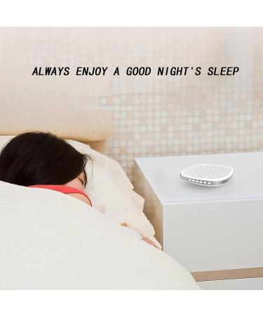 Smart White Noise Home Sleep Aid Audio with Intelligent Timing Function 20 Natural Harmony Sounds Built-in 1800mAh Lithium Battery Small and Convenient for Dorm Home Office - Buy Online on SooperMarket.com
