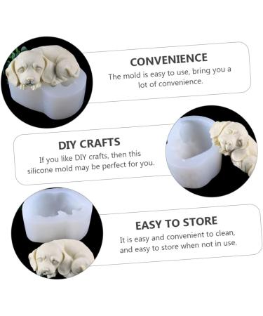 MAGICLULU Silicone Cake Molds Mold 3D Pastry Silica Gel White Candle Silicone Molds 10.8X8.5X5CM - Buy Online on SooperMarket.com