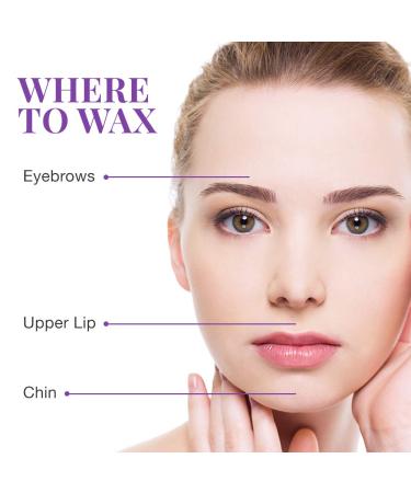 Clean + Easy Facial Wax Strips - No Heating Required - 12 Ct - Hair Removal Touch-Ups - Buy Online on SooperMarket.com