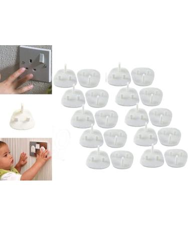 SHATCHI Proofing Electrical Plug Socket Covers - Child Safety Guard (Pack of 12) - White - Buy Online on SooperMarket.com