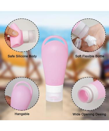 16-Piece Silicone Travel Bottles Set | TSA-Approved Leak-Proof Travel Containers for Shampoo Lotion & Shower Gel - Buy Online on SooperMarket.com