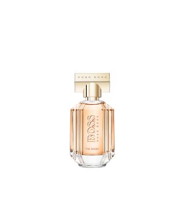 Hugo Boss The Scent Eau de Parfum Ambery Women's Perfume With Notes of Honeyed Peach Freesia Bloom Osmanthus Flower & Roasted Cocoa Long Lasting Fragrance 1.6 fl oz.