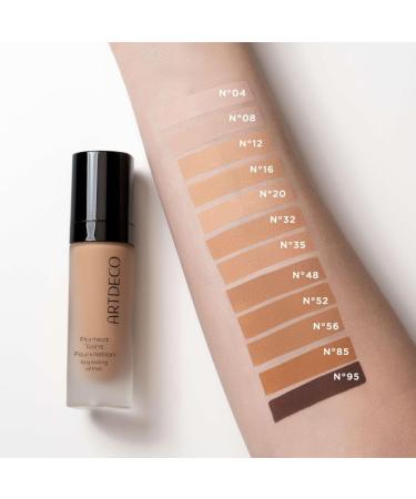 ARTDECO Perfect Teint Foundation - Long-Lasting Oil-Free Liquid Foundation | 20 ml Soft Vanilla - International Shipping Available - Buy Online on SooperMarket.com