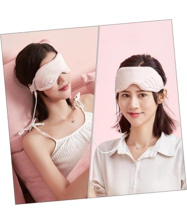 Beavorty 1 Set Heating Sleeping Eye Mask Pink USB Hood - Buy Online on SooperMarket.com