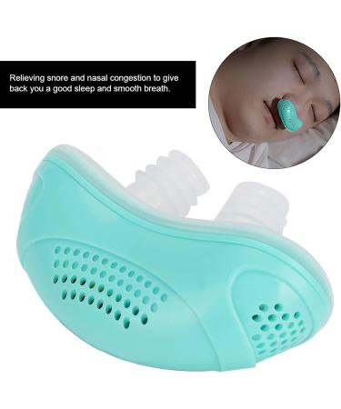 Electric Stop Snoring Device | Portable Anti-Snoring Respirator | Nasal Congestion Relief | Health Care Product (Green) - Buy Online on SooperMarket.com