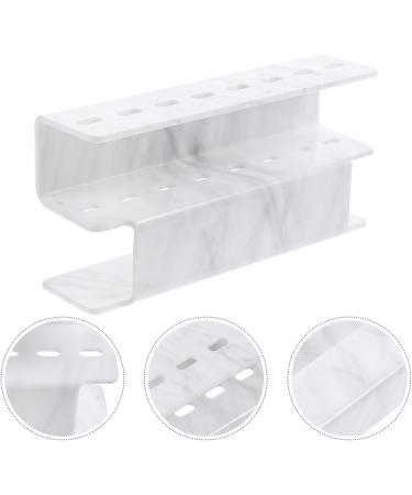 Cabilock Acrylic Tweezers Holder Lash Extension Supplies Tweezer Holder Stand Lash Extension Supply Stand Makeup Brush Holder Tweezers Storage Holder 8 Holes White - Buy Online on SooperMarket.com