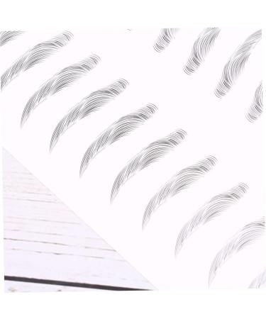 Gogogmee 2 Pairs 4d Imitation Eyebrow Makeup Brow Sticker Simulation Eyebrow Disposable 3d Makeup Tools - Buy Online on SooperMarket.com