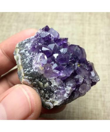 Natural Crystal Rough Natural Purple Amethyst Quartz Crystal Cluster Mineral Specimen - Buy Online on SooperMarket.com