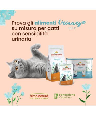 Almo Nature Multipack Holistic Urinary Help - 6 Pack Wet Cat Food (3 Fish 3 Chicken) - Optimal Nutrition for Adult Cats - Buy Online on SooperMarket.com