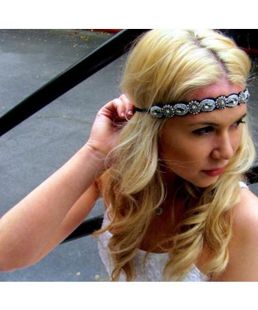 inSowni 7 Pack Handmade Rhinestone Crystal Beaded Headbands for Women and Girls - Buy Online on SooperMarket.com
