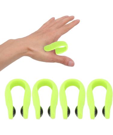 Hand Pressure Point Clip - 4 Pack Acupressure Clips for Stress Relief & Relaxation with Magnet (Green) - Portable Wellness Solution - Buy Online on SooperMarket.com