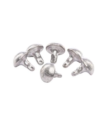 Rig'Em Right Waterfowl Mushroom Weights for Deep Water Decoy Rigging in Windy Hunting Conditions 8-oz