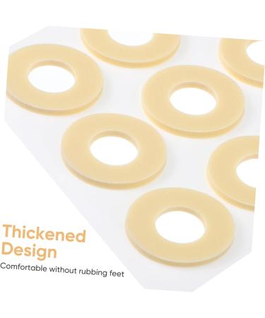 COOLHIYA Sheets Latex Corn Stickers Foot Callus Sticker Corn Pedi Pad Plantar Pad Sticker Protector Doorables Feet Corn Stickers Sticker Cushions Foot Patch Oval Non-Woven Fabric - Buy Online on SooperMarket.com
