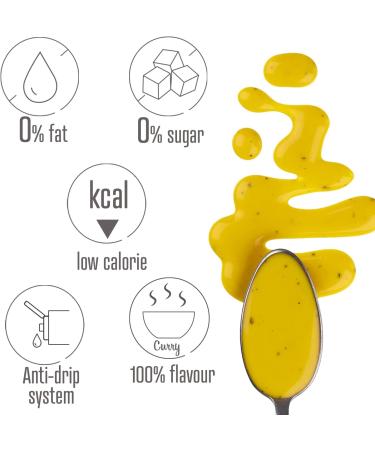 Weider Gourmet 0% Fat Curry Sauce (265 ml) - New Recipe, Low Calorie, 100% Flavour - Buy Online on SooperMarket.com
