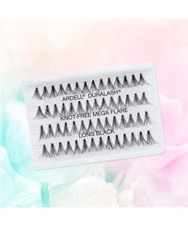 Ardell Mega Individual Knot-Free Long Black False Eyelashes 4 Pack - Buy Online on SooperMarket.com