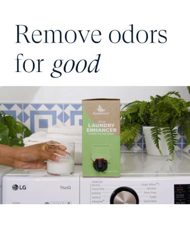 EnviroKlenz Liquid Laundry Enhancer - Non-Toxic Fragrance-Free Odor Remover for 20 Loads | Eliminates Chemical Musty Sweat Smoke & Pet Odors - Shop Internationally - Buy Online on SooperMarket.com