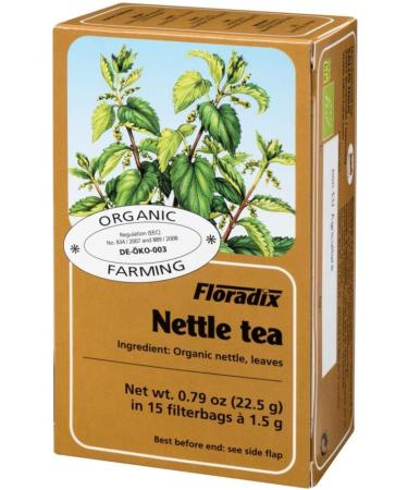 Floradix Organic Nettle Herbal Tea - 15 Bags, Pack of 1 - Buy Online on SooperMarket.com