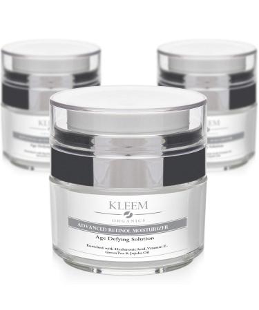 Anti Aging Skin Care Retinol Treatment Kit: Retinol 3 Pack that Provides Daily Moisture for Your Face - Perfect as Beauty Gifts for Women and Men - Anti Aging Face Cream to Reduce Wrinkle & Fine Lines 3 Bundle of Retinol Creams