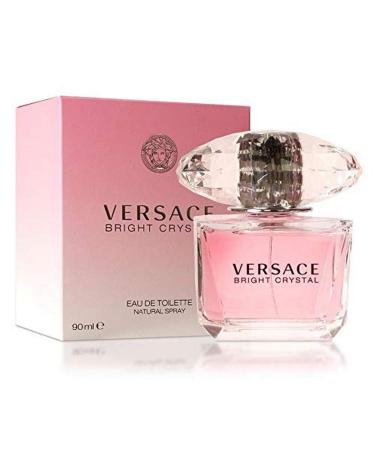 VERSACE BRIGHT CRYSTAL by Gianni Versace EDT SPRAY 3 OZ 3 Fl Oz (Pack of 1)