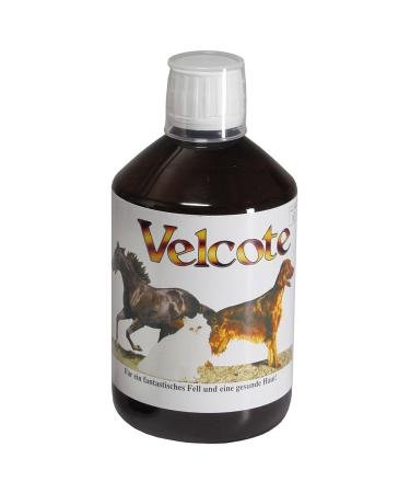 GRAU Original Velcote Cold-Pressed Oil with Essential Omega-3 and Omega-6 Fatty Acids to Support Fur Change Pack of 1 (1 x 250 ml) Feed Supplement for Dogs and Cats