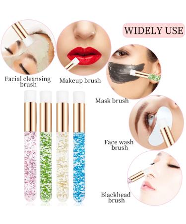 Crystal Lash Shampoo Brushes - 30pcs Purple | Eyelash Extension Cleaning Brush for Deep Cleansing and Nose Pore | Soft Makeup Brush - Buy Online on SooperMarket.com