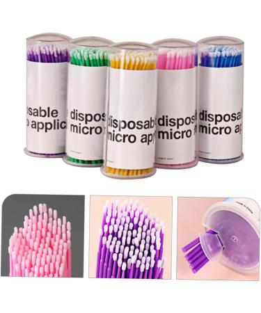 Angoily 5 Cotton Swab Makeup Sticks - Miniature Baby PVC | Buy Internationally for Perfect Precision Makeup - Buy Online on SooperMarket.com
