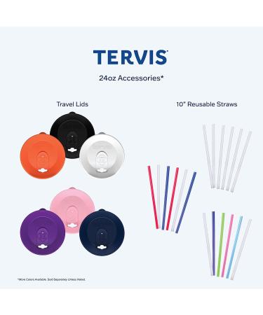 Tervis Disney Mary Poppins Returns 24oz Insulated Tumbler - Fuschia Lid, Clear Wrap | Official Licensed Product - Buy Online on SooperMarket.com