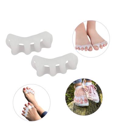 HEIMEABI Therapeutic Toe Spacer & Separator for Foot Care - Diabetes Foot Cream - White One Size - Buy Online on SooperMarket.com