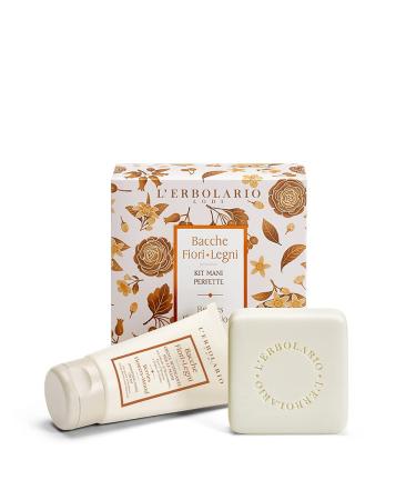 Berries flowers handset cream + soap 75 + 100 ml.