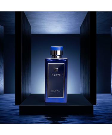 Merve Pacifico Premium Long Lasting Fragrance Luxury Scent For Men | Fruity Marine Woody - Buy Online on SooperMarket.com